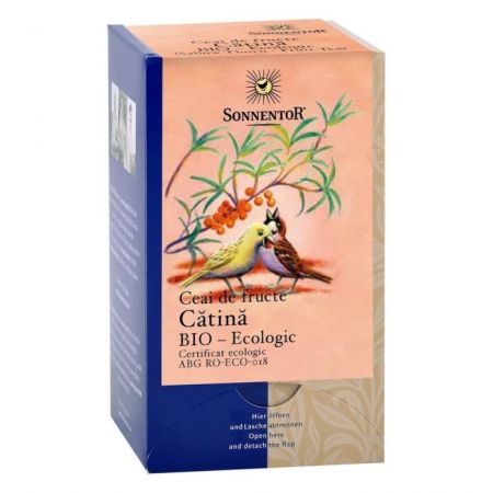 Sonnentor ceai fructe si catina eco 18 plicuri