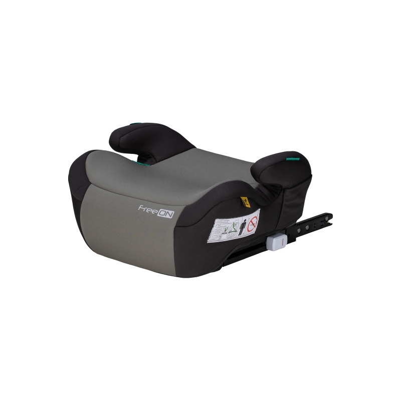 Inaltator auto, Taurus Fix, Cu isofix, Potrivit pentru copiii intre 125 si 150 cm, FreeON, Conform cu standardul european de securitate ECE R129, Gray
