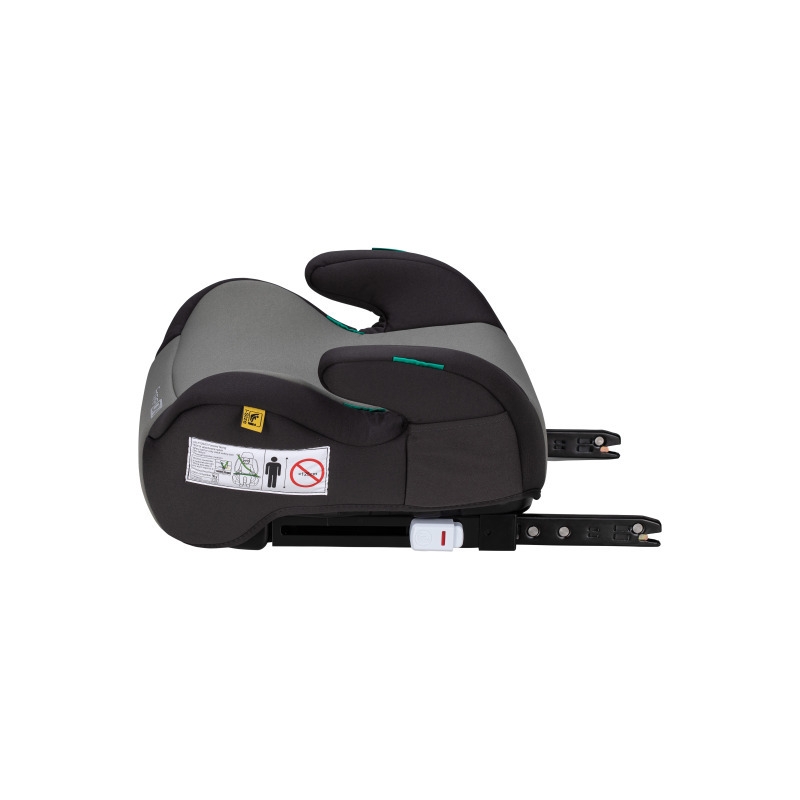 Inaltator auto, Taurus Fix, Cu isofix, Potrivit pentru copiii intre 125 si 150 cm, FreeON, Conform cu standardul european de securitate ECE R129, Gray