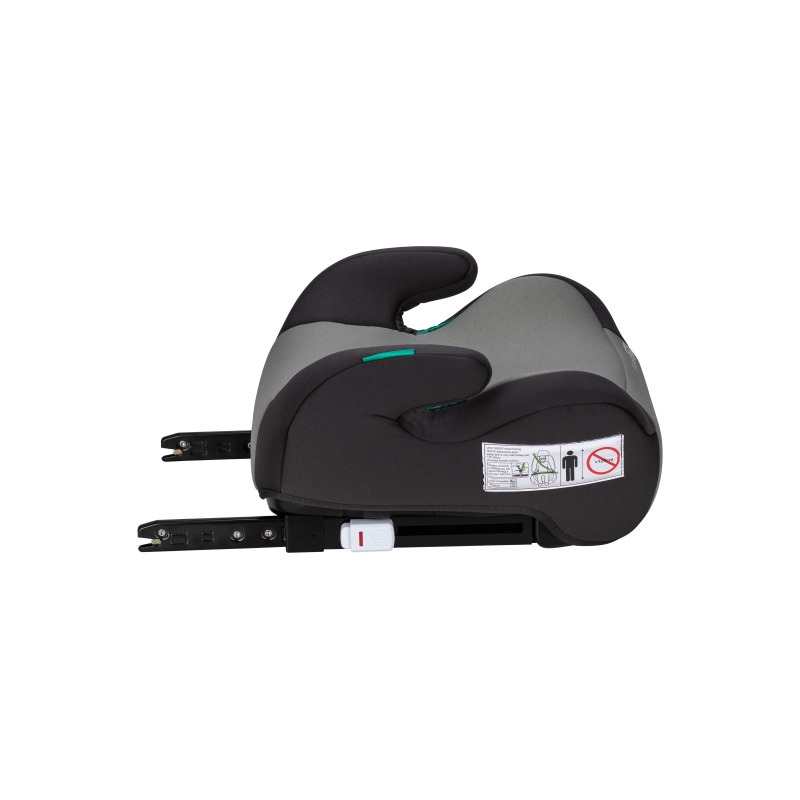 Inaltator auto, Taurus Fix, Cu isofix, Potrivit pentru copiii intre 125 si 150 cm, FreeON, Conform cu standardul european de securitate ECE R129, Gray