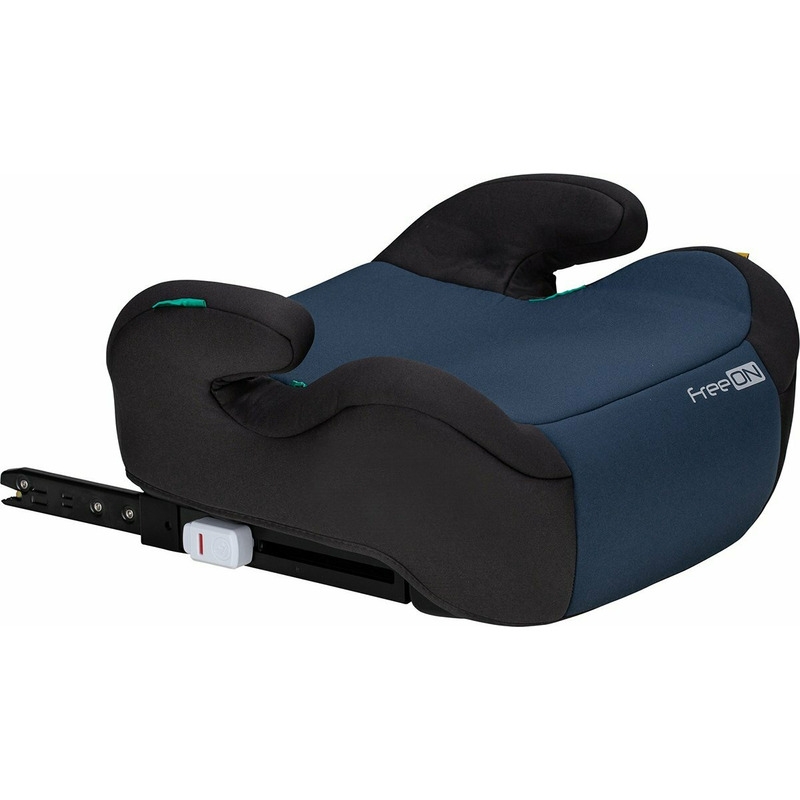 Inaltator auto, Taurus Fix, Cu isofix, Potrivit pentru copiii intre 125 si 150 cm, FreeON, Conform cu standardul european de securitate ECE R129, Blue/Black