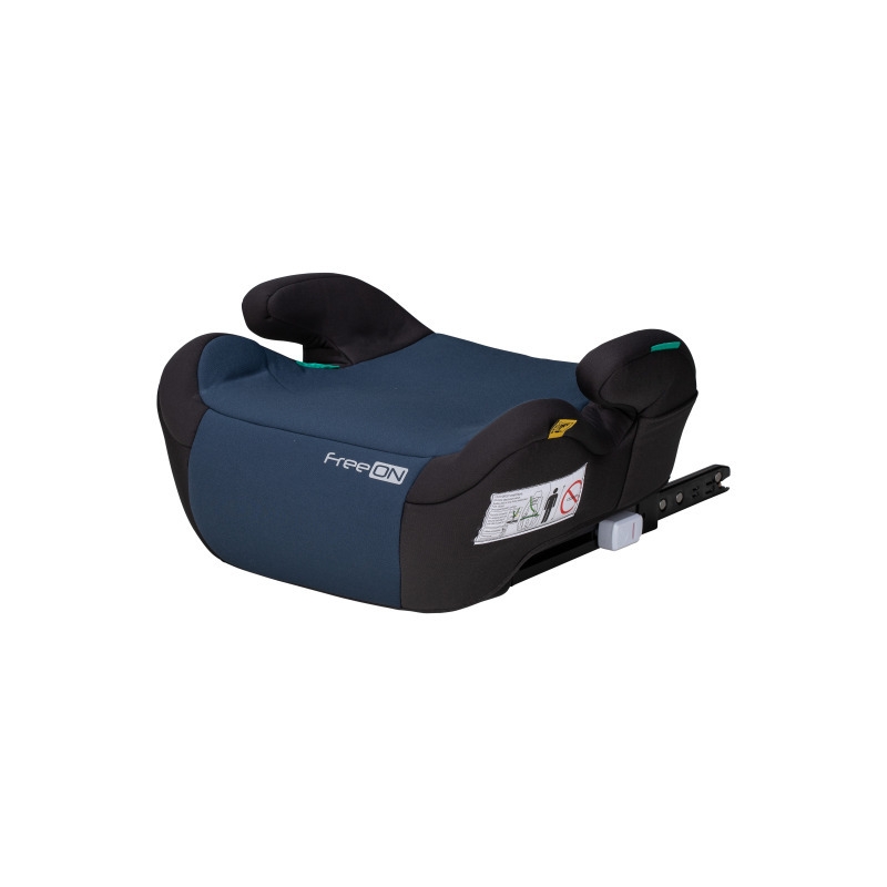 Inaltator auto, Taurus Fix, Cu isofix, Potrivit pentru copiii intre 125 si 150 cm, FreeON, Conform cu standardul european de securitate ECE R129, Blue/Black