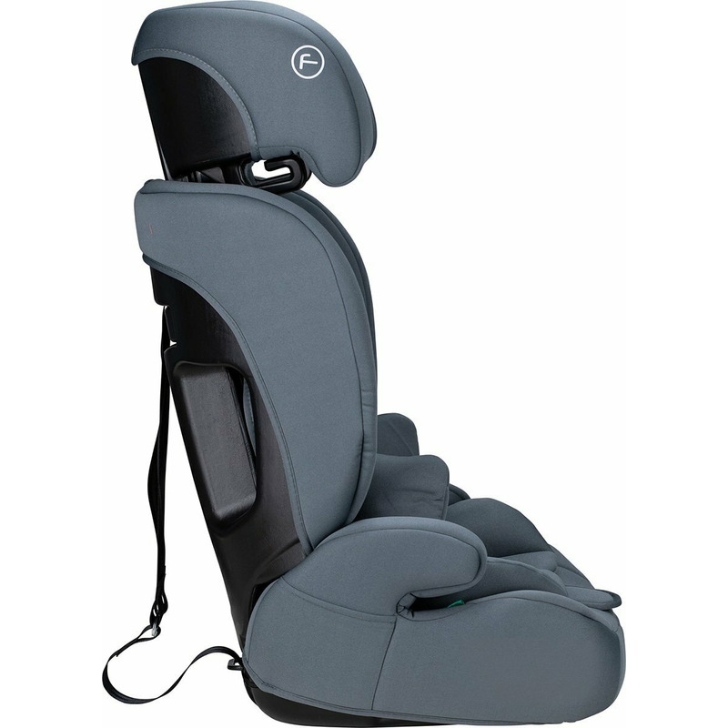 Scaun auto pentru copii, Uran, I-Size, 76 - 150 cm/ 1 - 12 ani, Cu tetiera reglabila in 14 pozitii, Conform cu standardul european de securitate ECE R129, FreeON, Dark Grey