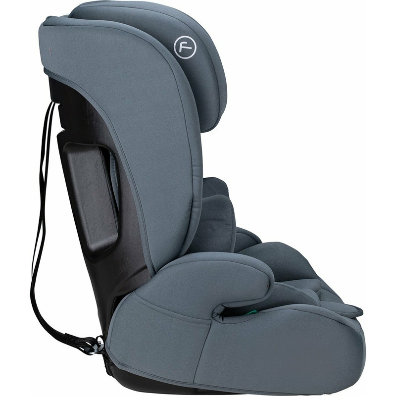 Scaun auto pentru copii, Uran, I-Size, 76 - 150 cm/ 1 - 12 ani, Cu tetiera reglabila in 14 pozitii, Conform cu standardul european de securitate ECE R129, FreeON, Dark Grey