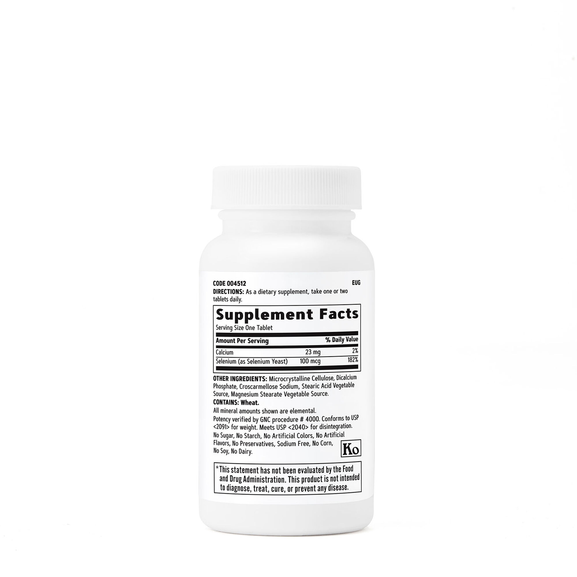 Seleniu 100 mcg, 100 tablete, GNC
