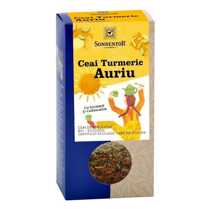 Sonnentor - Ceai turmeric auriu eco 120g