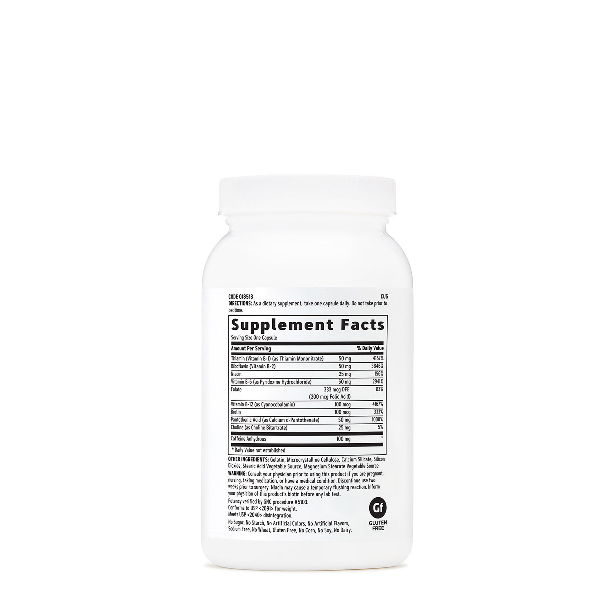 B Complex + Formula Energizanta, 120 capsule, GNC