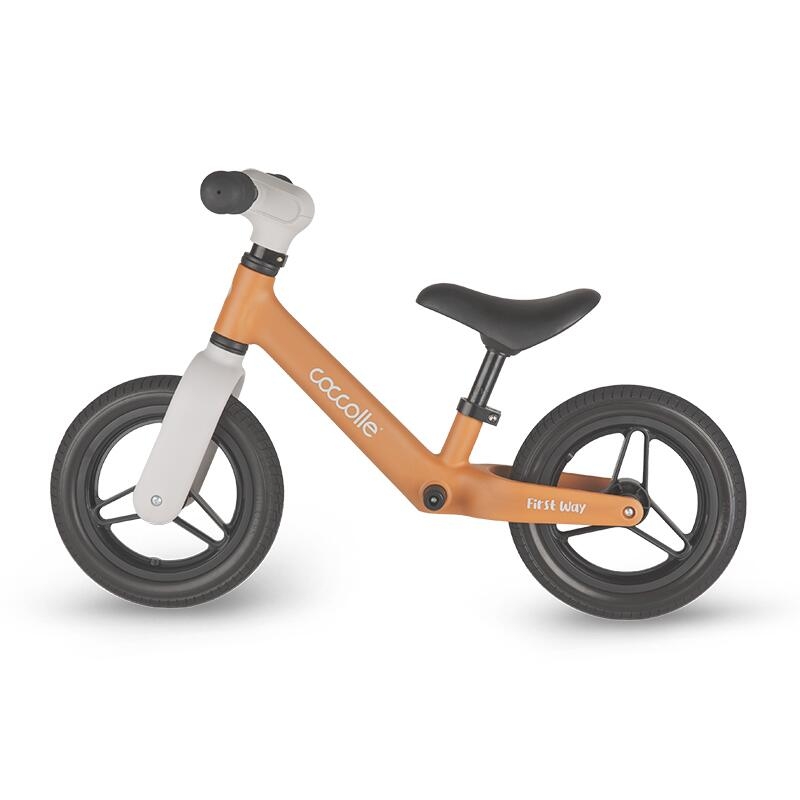 Bicicleta fara pedale Coccolle First Way, Cookie Beige Bicicleta fara pedale Coccolle First Way, Cookie Beige