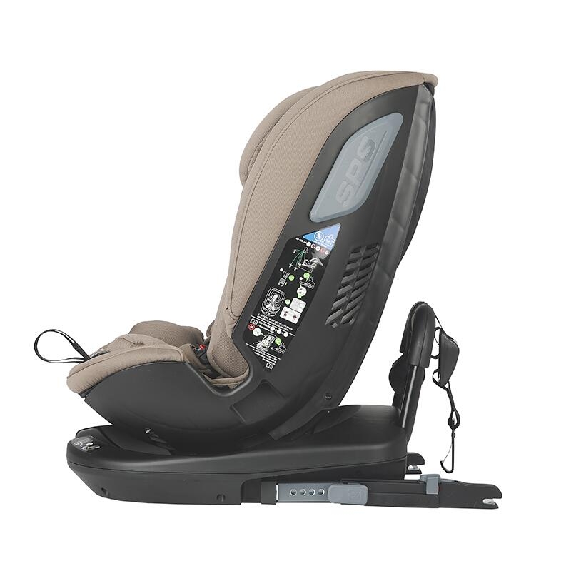 Scaun auto rotativ iSize Coccolle Velsa Taupe brown