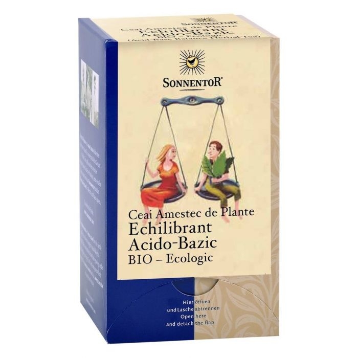 Sonnentor - Ceai amestec echilibrant acido-bazic eco 18plicuri