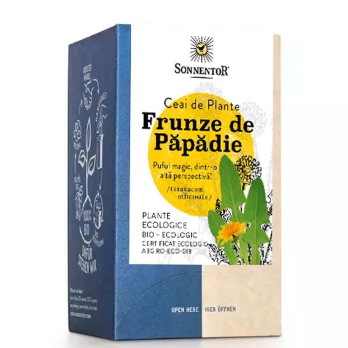 Sonnentor - Ceai frunze de papadie eco 18plicuri