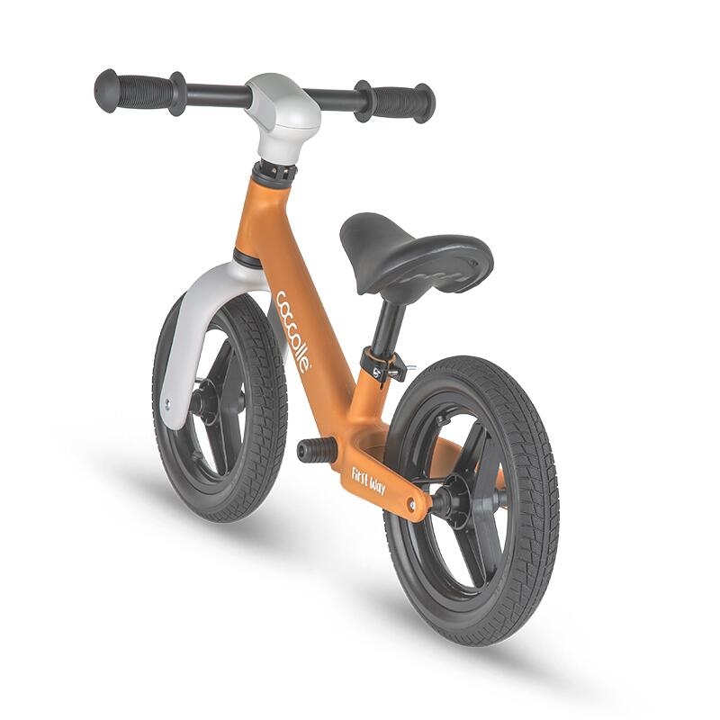 Bicicleta fara pedale Coccolle First Way, Cookie Beige Bicicleta fara pedale Coccolle First Way, Cookie Beige