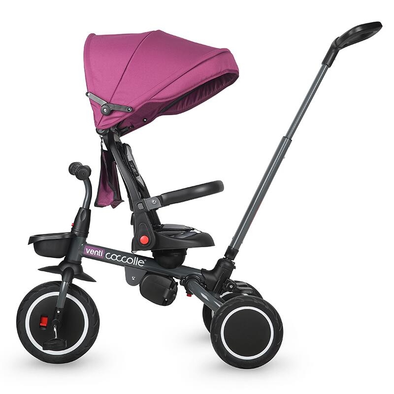 Tricicleta multifunctionala Coccolle Venti Magenta