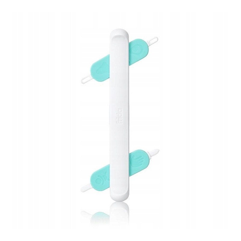 Fridababy - Dispozitiv de curatare multifunctional, Cu 4 capete, Pentru unghii, mucoasa nazala, urechi si alte parti ale corpului, Reutilizabil, 0 luni+