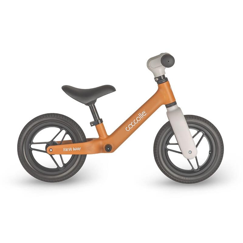 Bicicleta fara pedale Coccolle First Way, Cookie Beige Bicicleta fara pedale Coccolle First Way, Cookie Beige