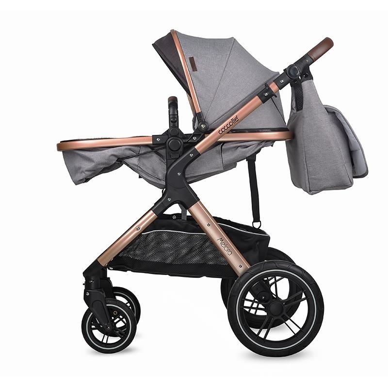 Carucior transformabil 3in1 Coccolle Melora Moonlit grey