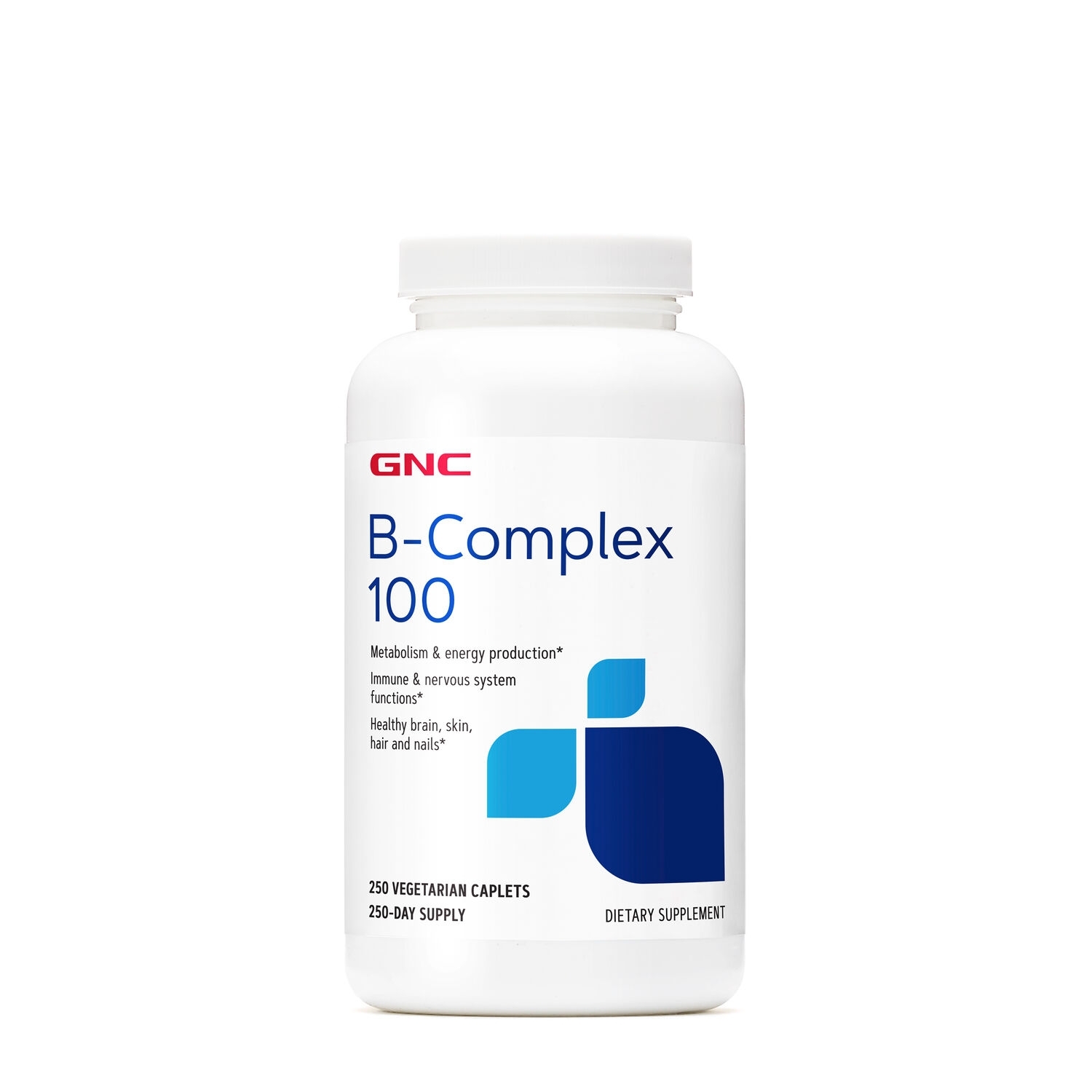 Complex de vitamine B, 250 tablete, GNC