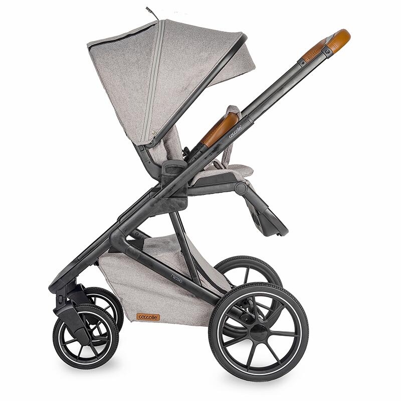 Carucior modular 2in1 Coccolle Nessia Lunar rock+Balansoar bebelusi C Velio Butternut