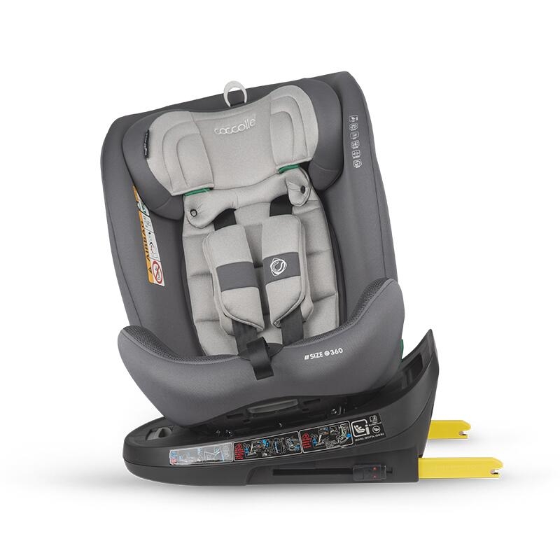 Scaun auto iSize 40-150 cm Coccolle Nova Moonlit grey