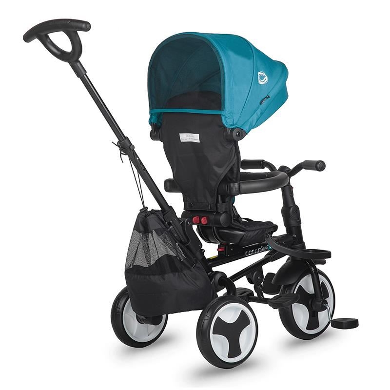 Tricicleta ultrapliabile Coccolle Spectra Plus Turquoise tide