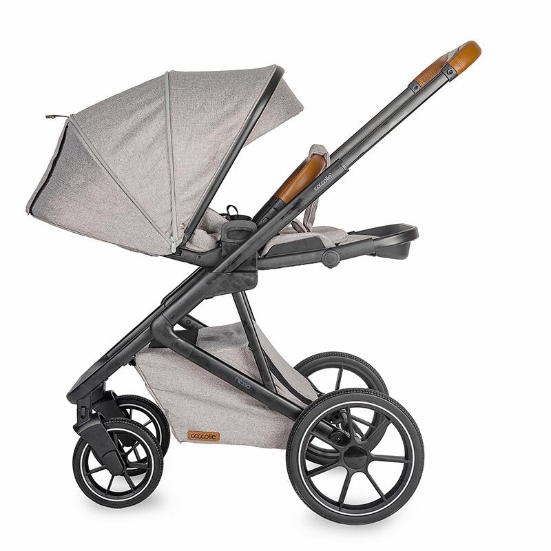 Carucior modular 2in1 Coccolle Nessia Lunar rock+Balansoar bebelusi C Velio Butternut
