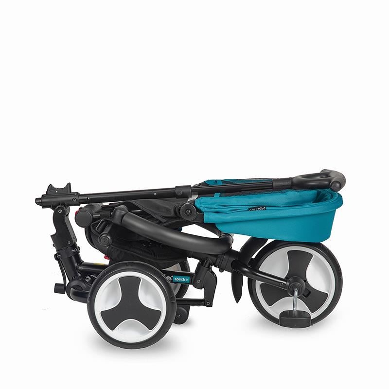 Tricicleta ultrapliabile Coccolle Spectra Plus Turquoise tide