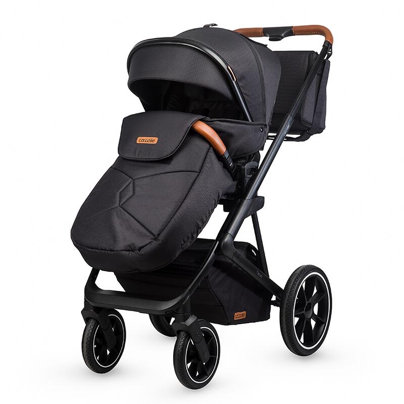 Carucior modular 2in1 C Nessia Diamond black+Balansoar bebelusi C Velio Butternut