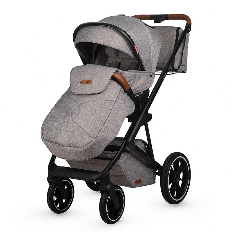 Carucior modular 2in1 Coccolle Nessia Lunar rock+Balansoar bebelusi C Velio Butternut