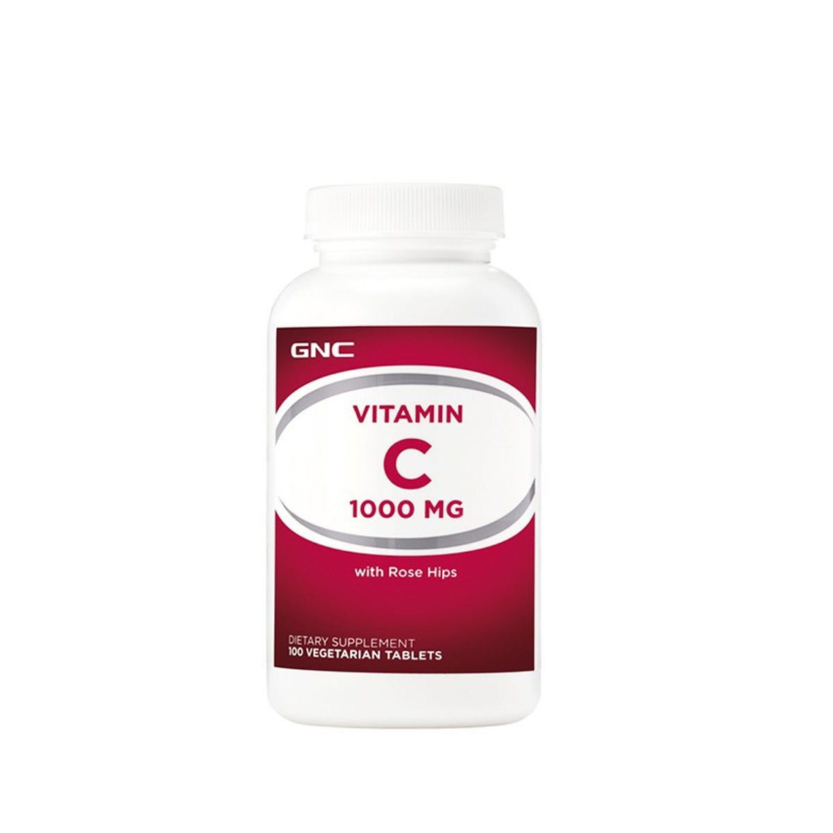 Vitamina C 1000 mg cu macese, 100 tablete, GNC