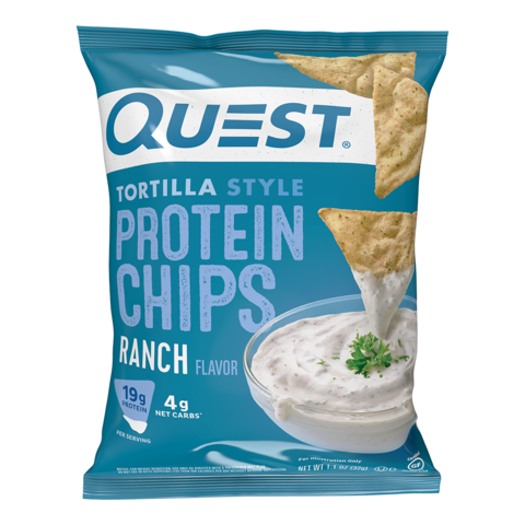 Chipsuri proteice cu aroma de ranch, 32 g, Quest