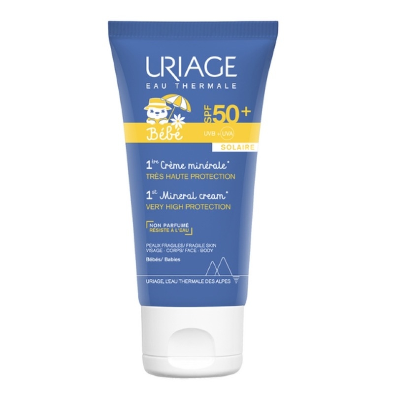 1-Ere Bebe crema minerala pentru protectie solara, 50ml, Uriage