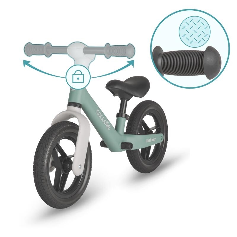 Bicicleta fara pedale Coccolle First Way, Summer Mint