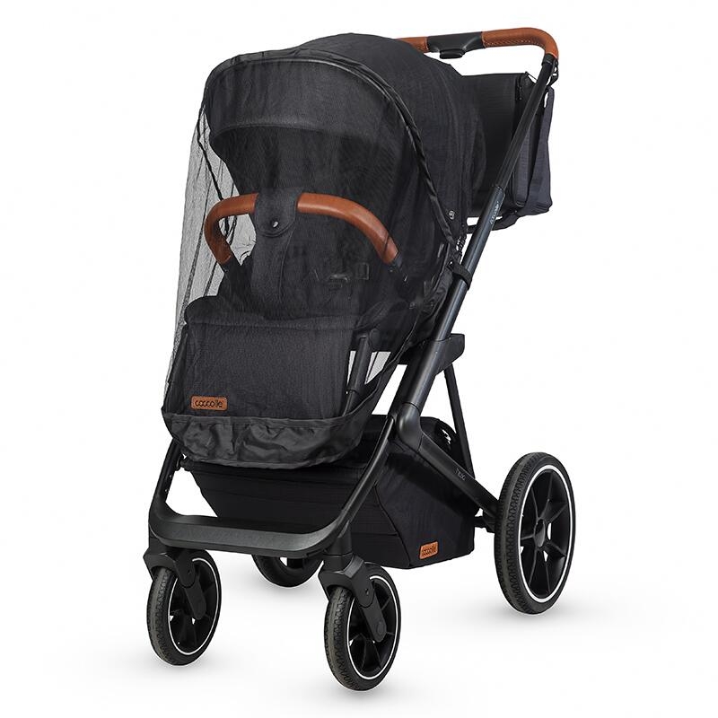 Carucior modular 2in1 C Nessia Diamond black+Balansoar bebelusi C Velio Butternut