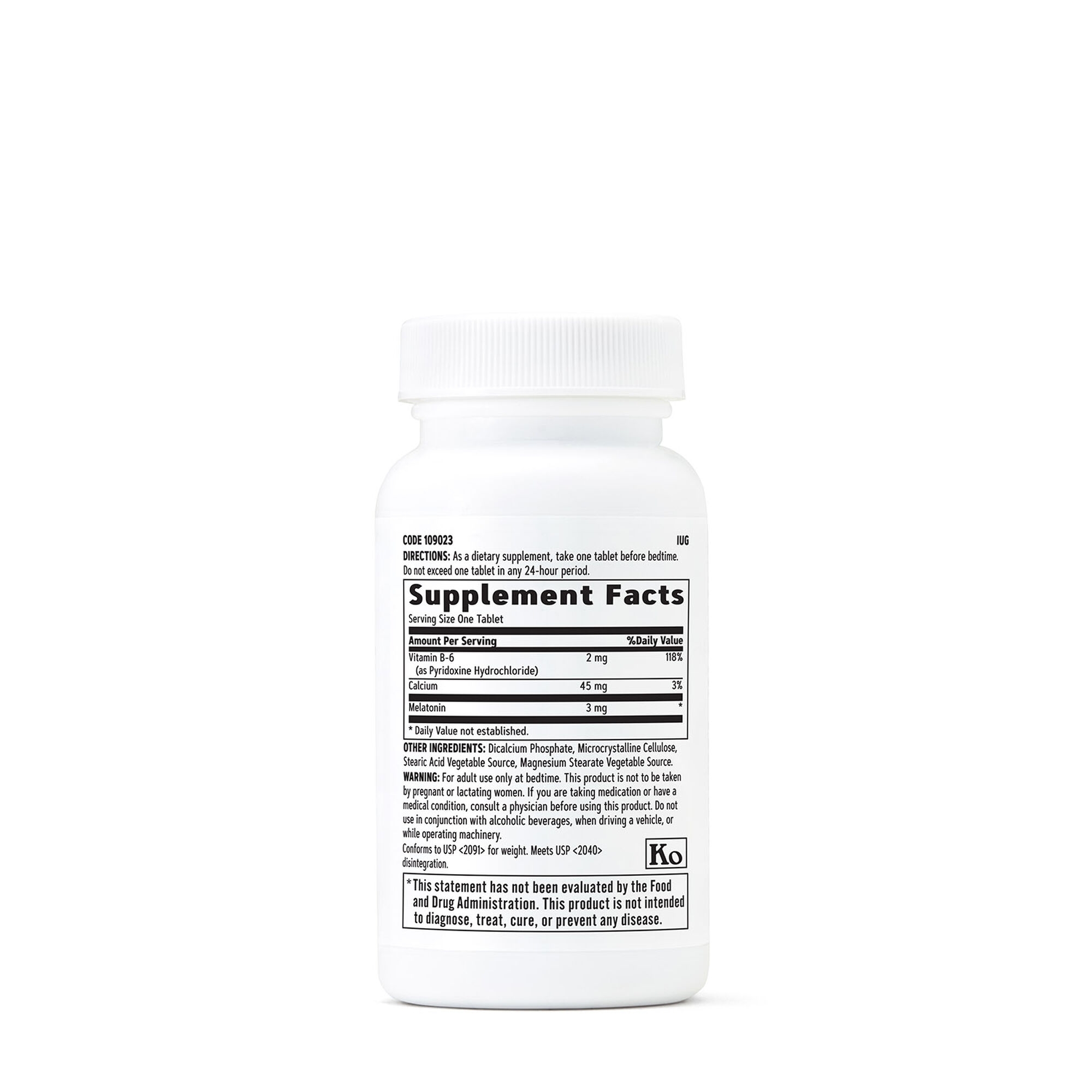 Melatonina 3 mg, 120 tablete, GNC