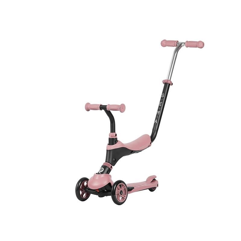 Trotineta 3in1 Qplay Sema Roz