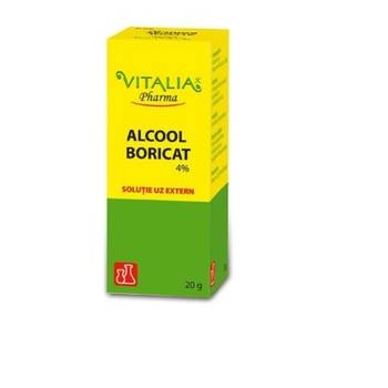 Vitalia - Alcool boricat 4% 20g