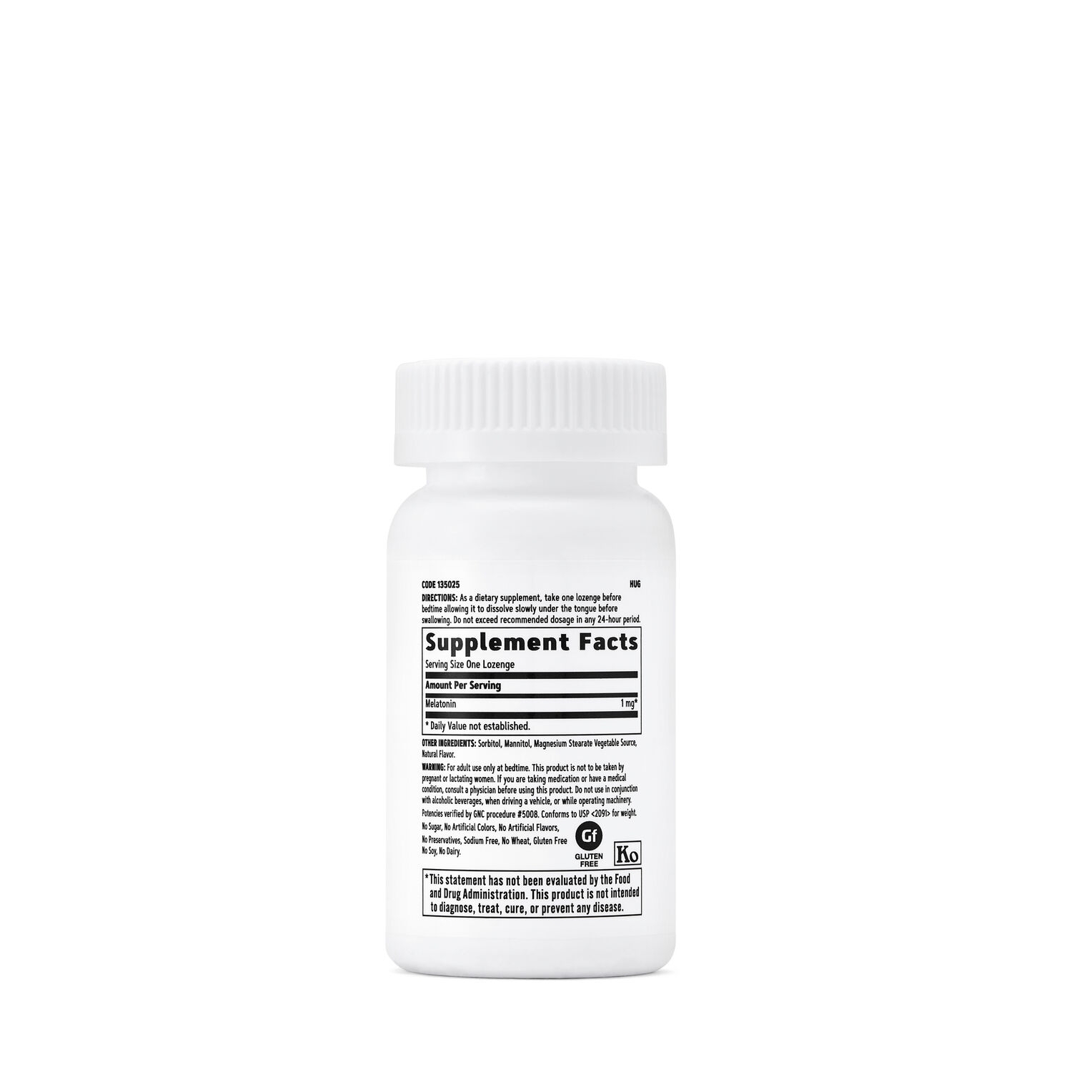 Melatonina masticabila cu aroma de cirese 1 mg, 120 tablete, GNC