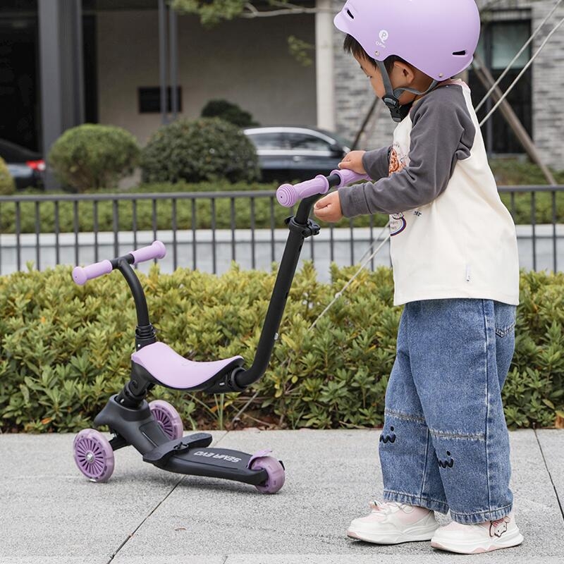 Trotineta multifunctionala 5in1 Qplay Sema EVO Violet