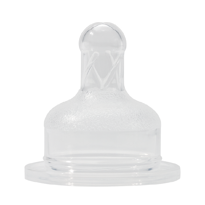 Baby Nova tetina larga natural soft silicon rotunda lapte 2 buc 0-24 luni