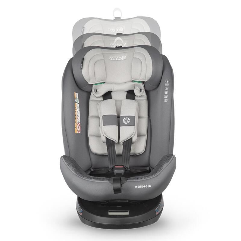 Scaun auto iSize 40-150 cm Coccolle Nova Moonlit grey