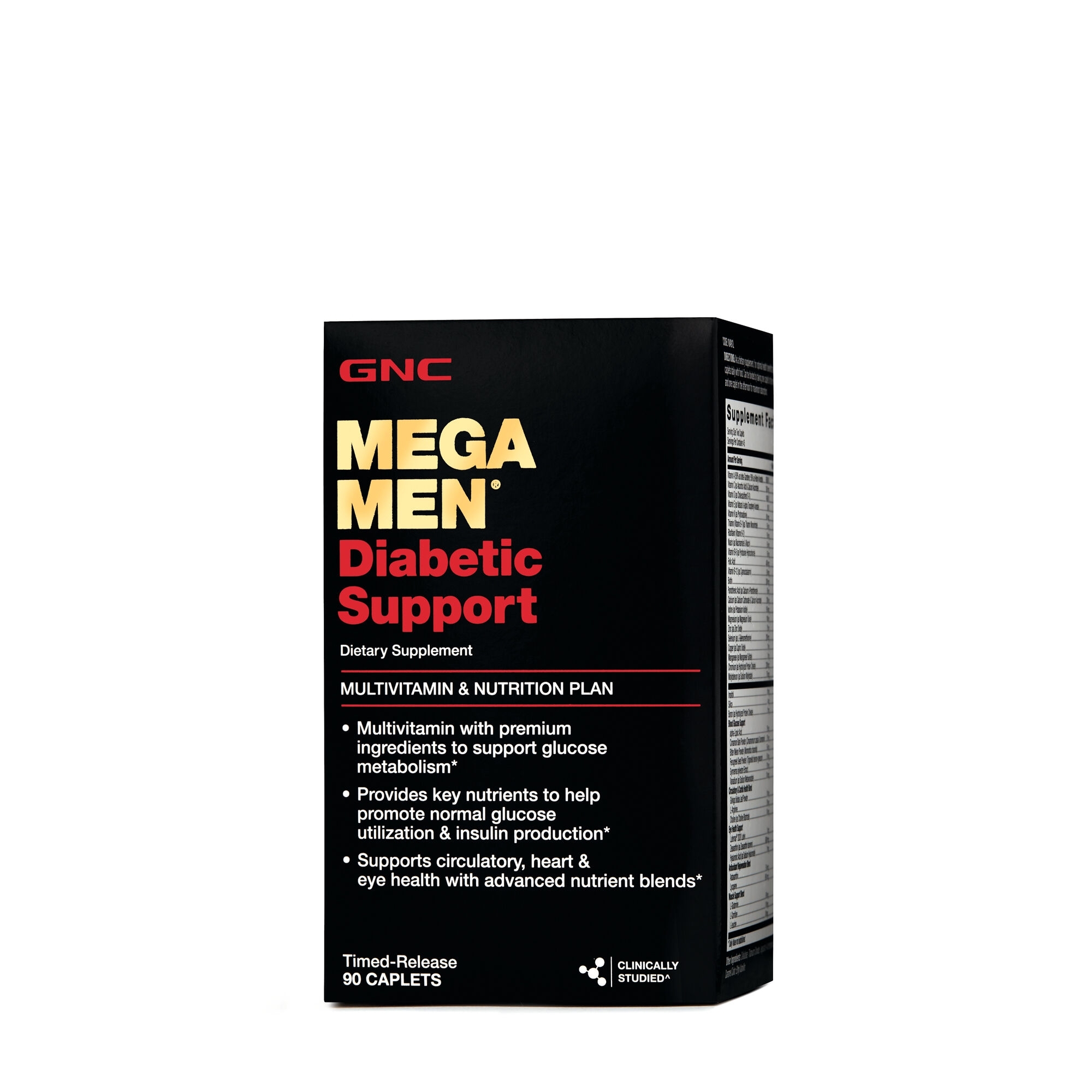 Multivitamine pentru barbati diabetici Mega Men, 90 tablete, GNC