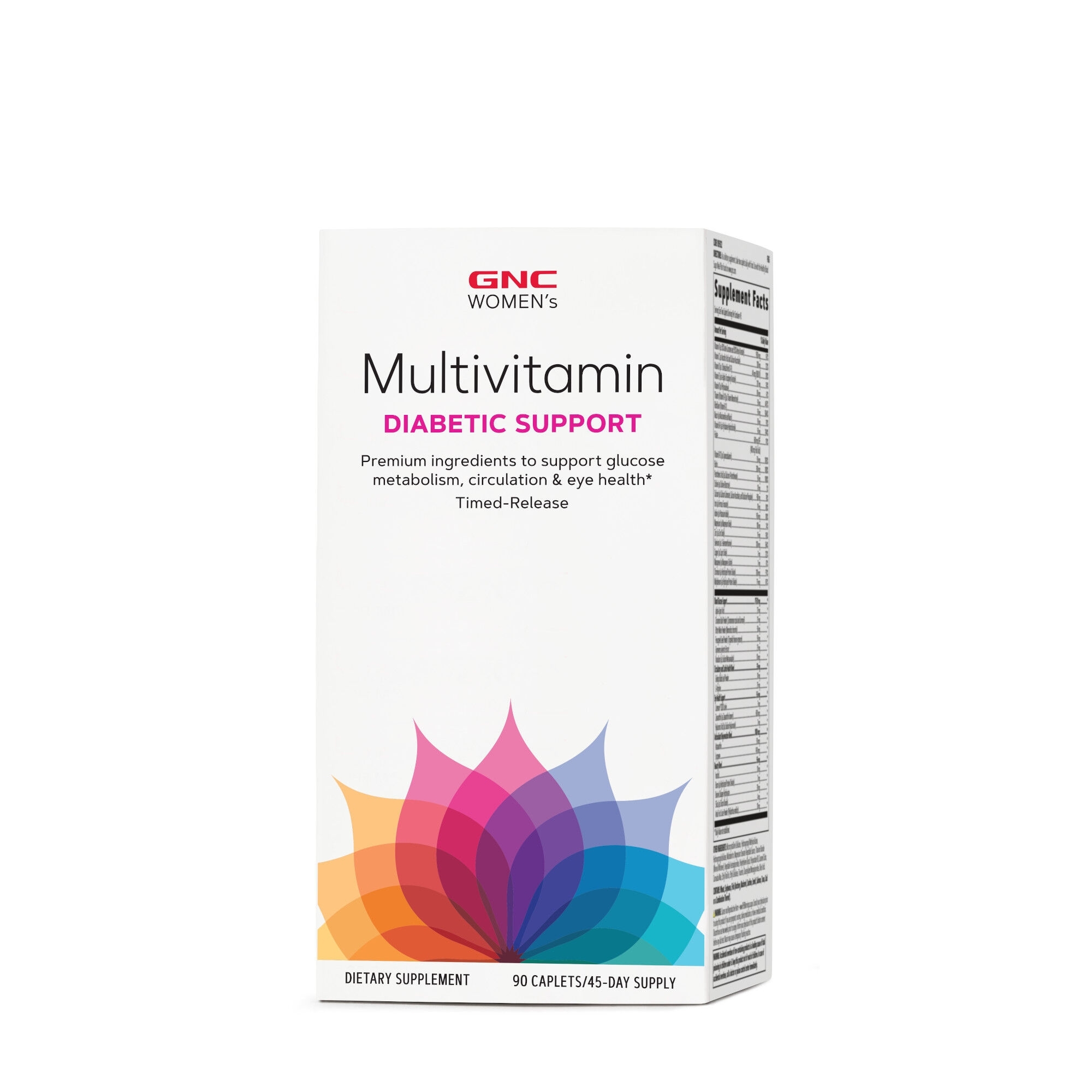 Multivitamine pentru femei pentru suport diabetic, 90 tablete, GNC