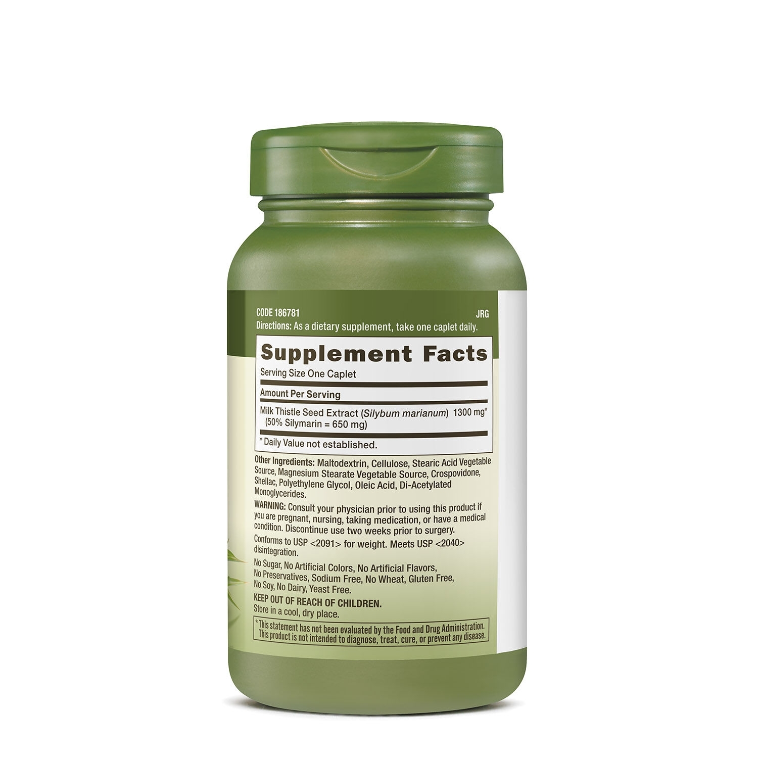 Extract din seminte de armurariu 1300 mg Herbal Plus, 120 capsule, GNC