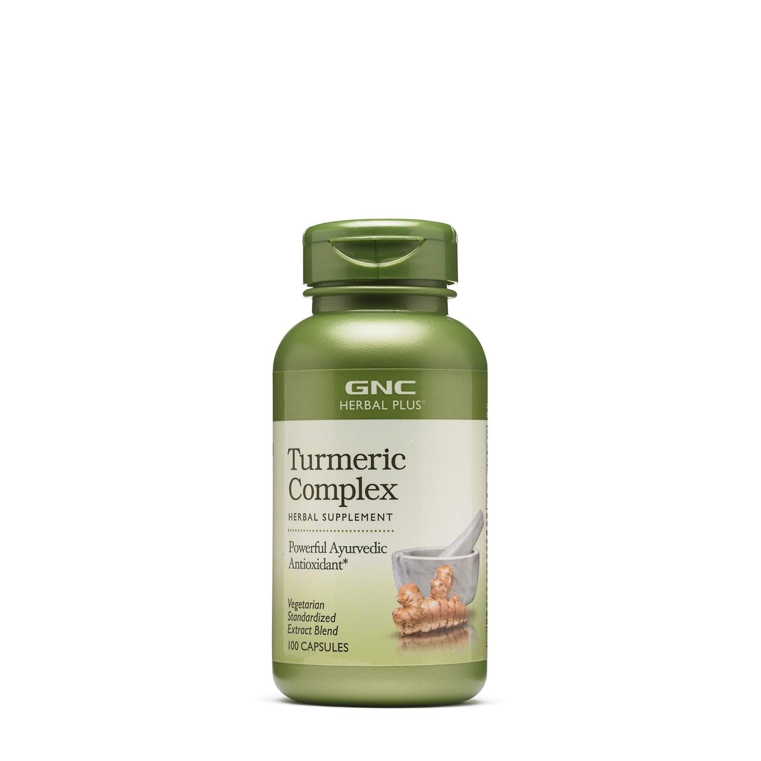 Complex cu turmeric curcumin Herbal Plus, 100 capsule, GNC