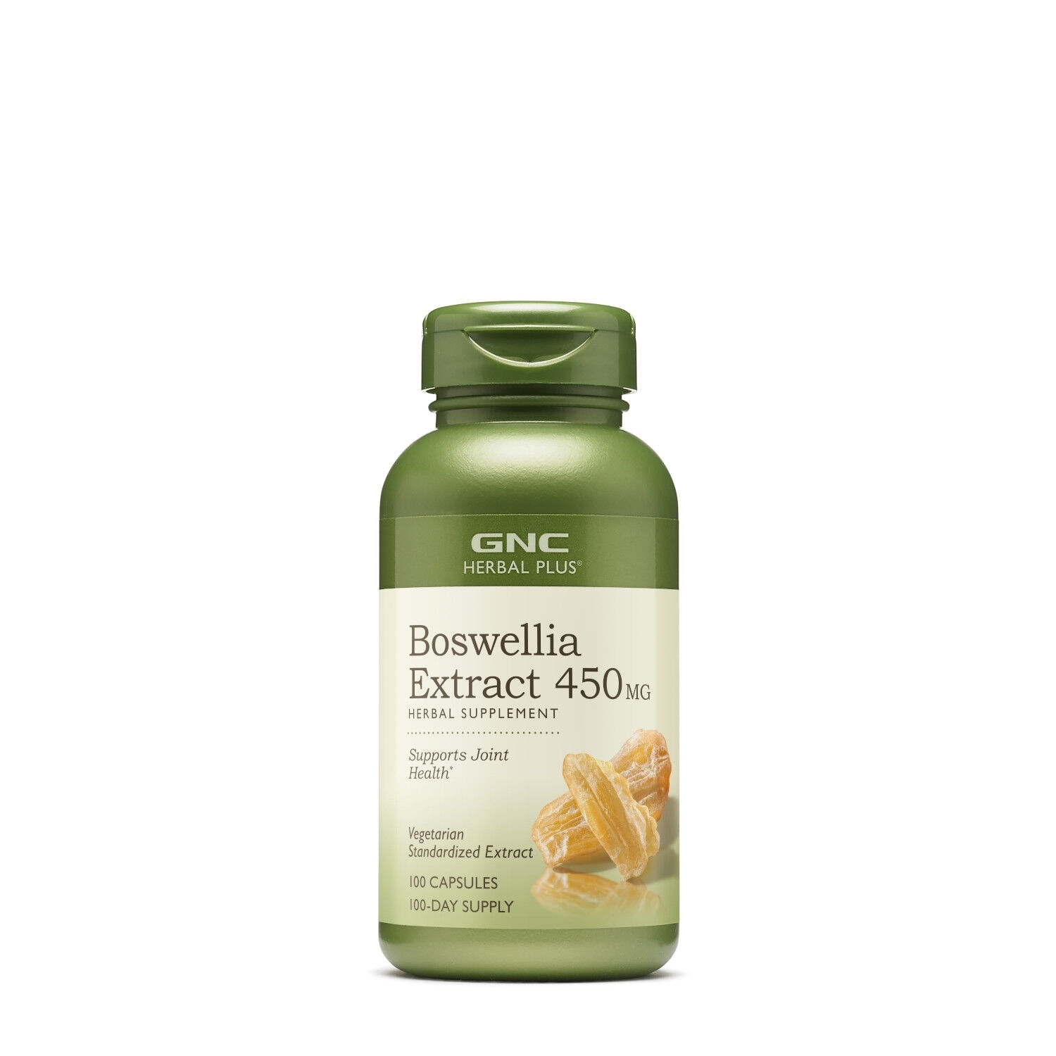 Extract standardizat boswellia 450 mg Herbal Plus, 100 capsule, GNC