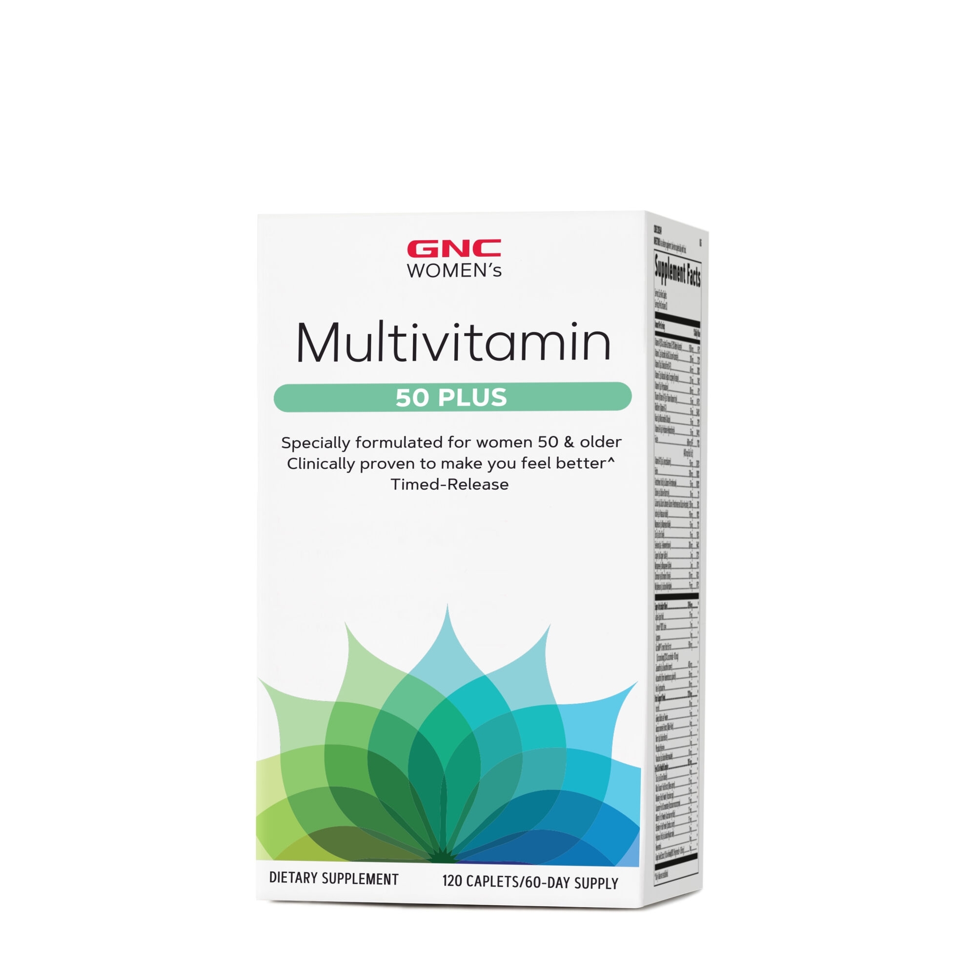 Multivitamine si minerale pentru femei Women`s 50 Plus, 120 capsule, GNC
