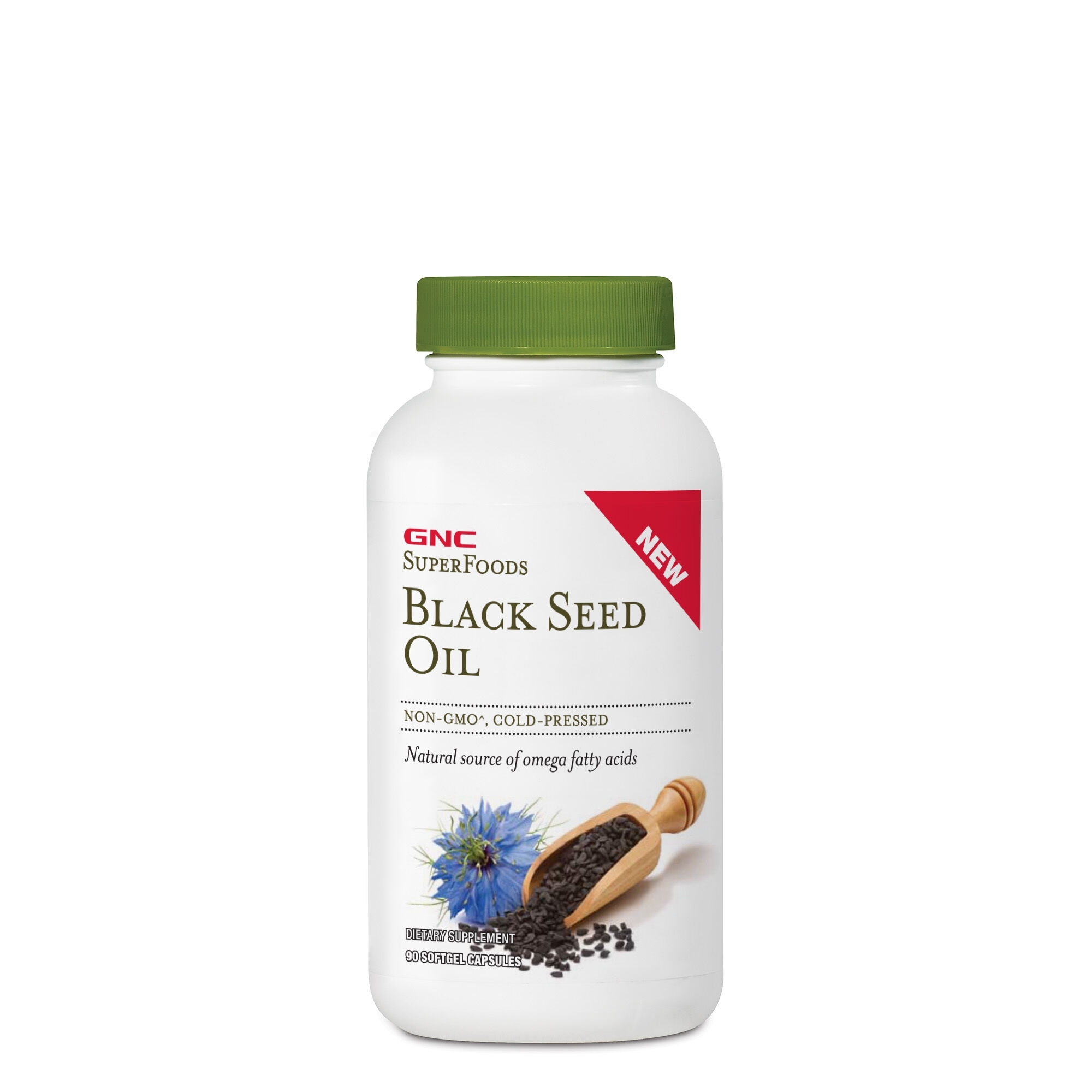 Ulei din seminte de chimen negru SuperFoods, 90 capsule, GNC