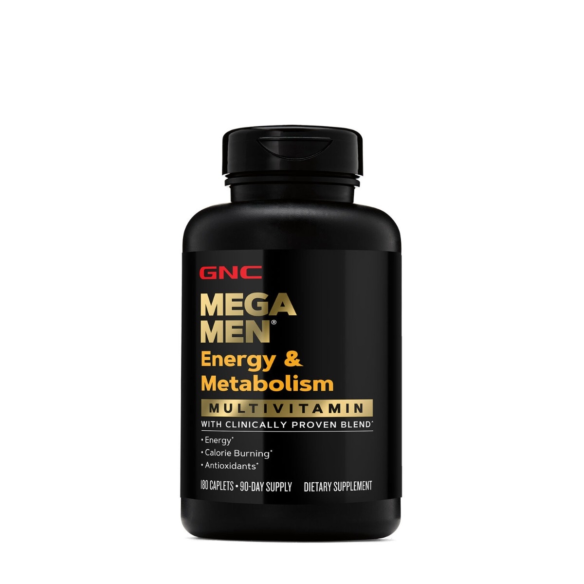 Multivitamine pentru barbati Mega Men Energy & Metabolism, 180 tablete, GNC