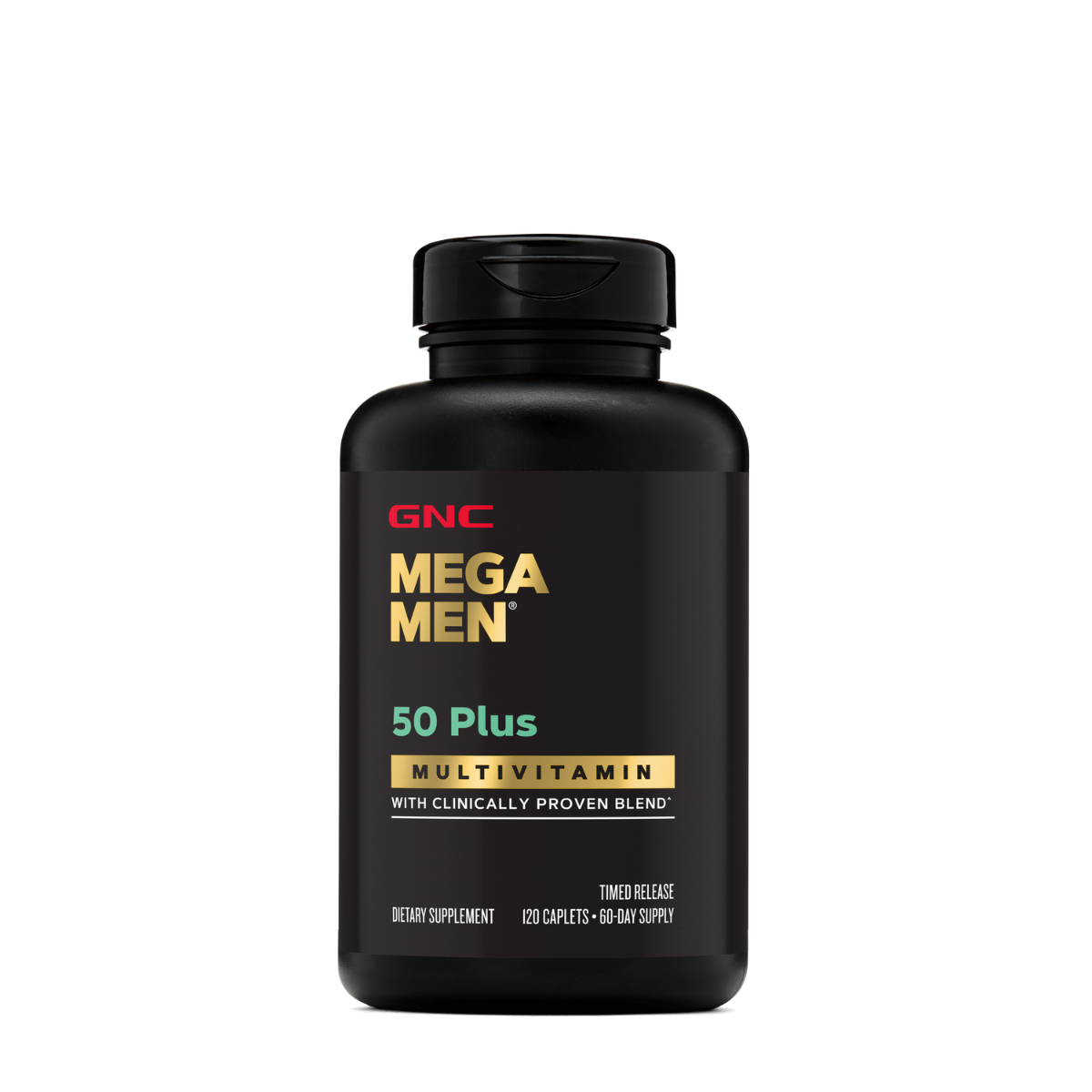 Multivitamine pentru barbati Mega Men 50 Plus, 120 tablete, GNC