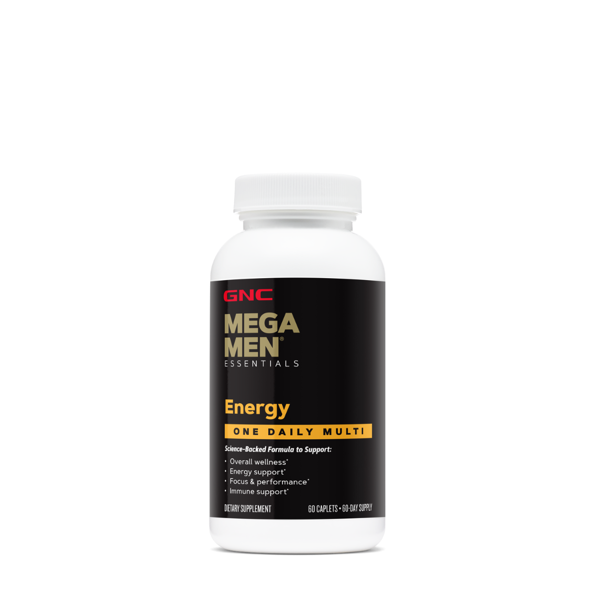 Multivitamine pentru barbati Mega Men Essentials Energy, 60 tablete, GNC